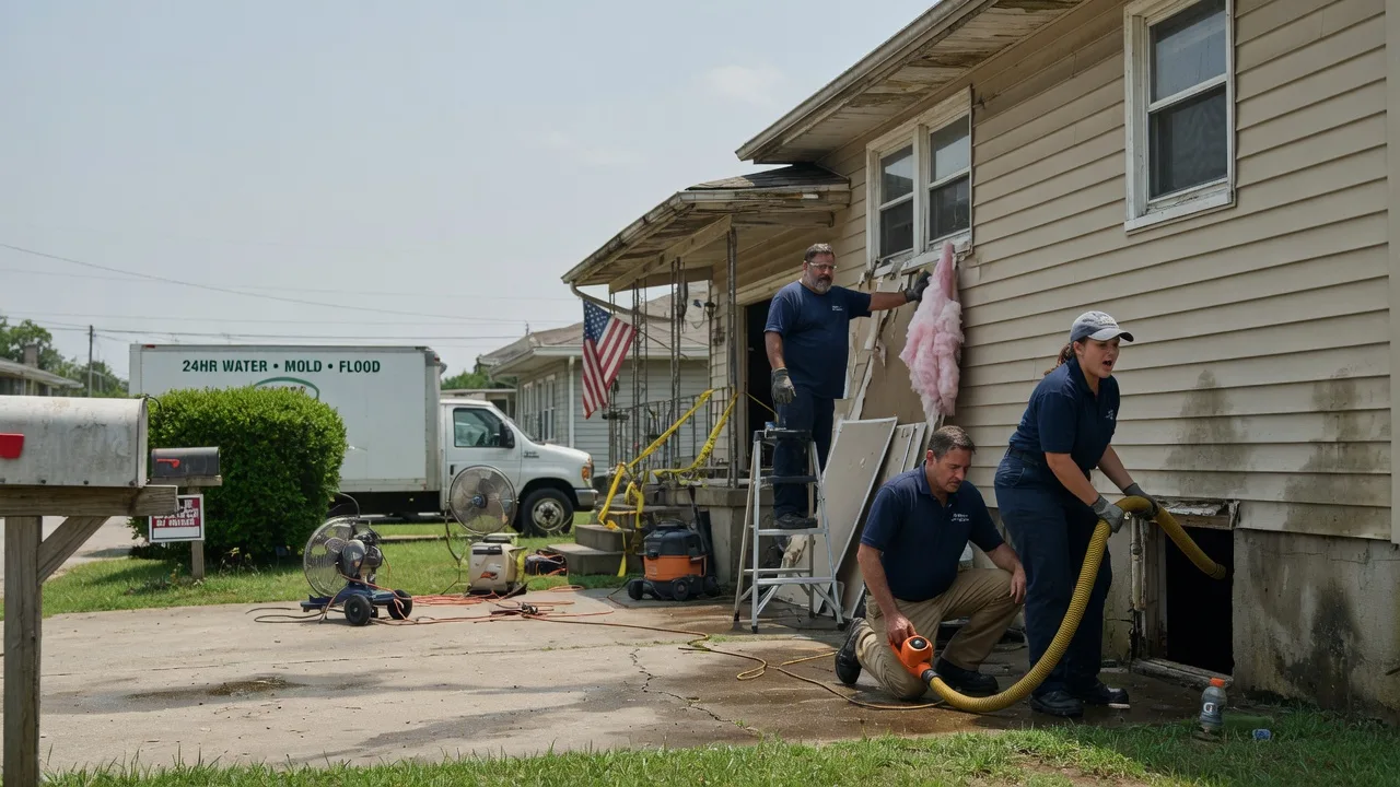 Water Damage Repair in Dysart, PA near me